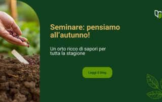 Seminare: pensiamo all'autunno!
